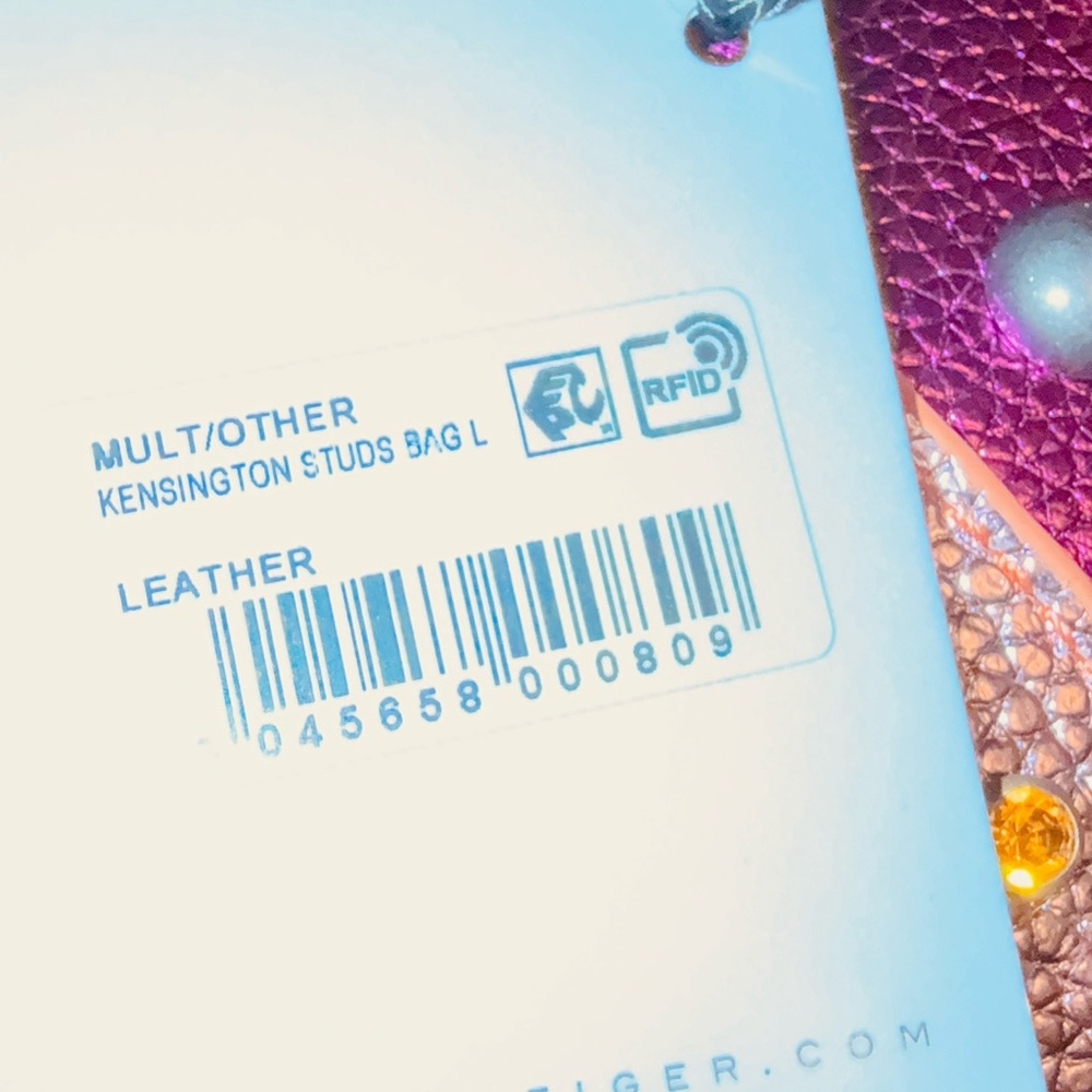 Kurt Geiger Kensington Rainbow Studded Shoulder Bag Large NWT - Picture 6 of 6